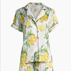 Averie Citrus Print Short Pajama Set - Bag included